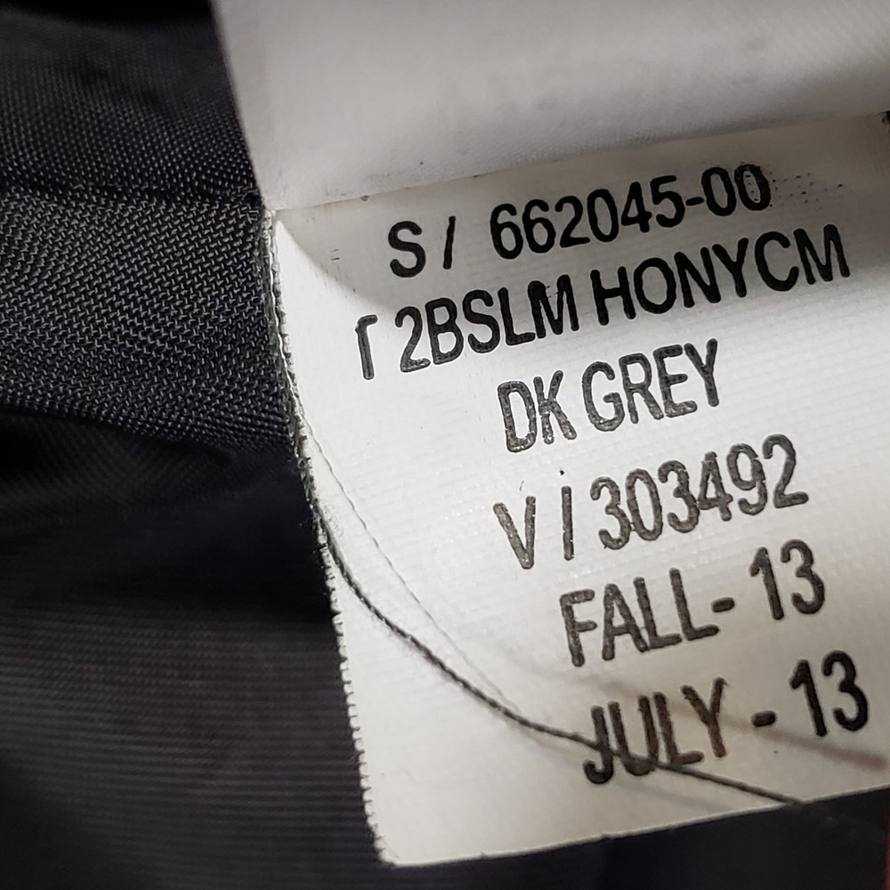 Banana Republic Blazer Mens 42 Regular Charcoal Gray Tailored Slim Sport Coat - Picture 14 of 14